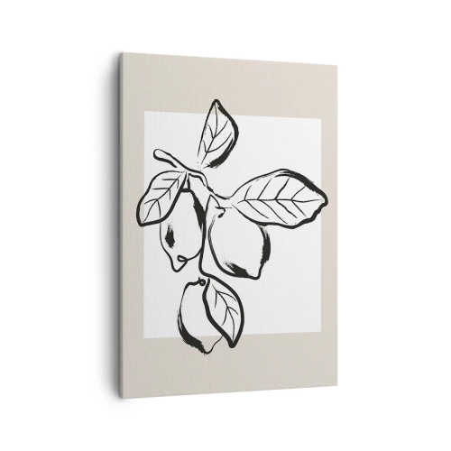 Quadro em tela - Onde o limão amadurece… - 50x70 cm