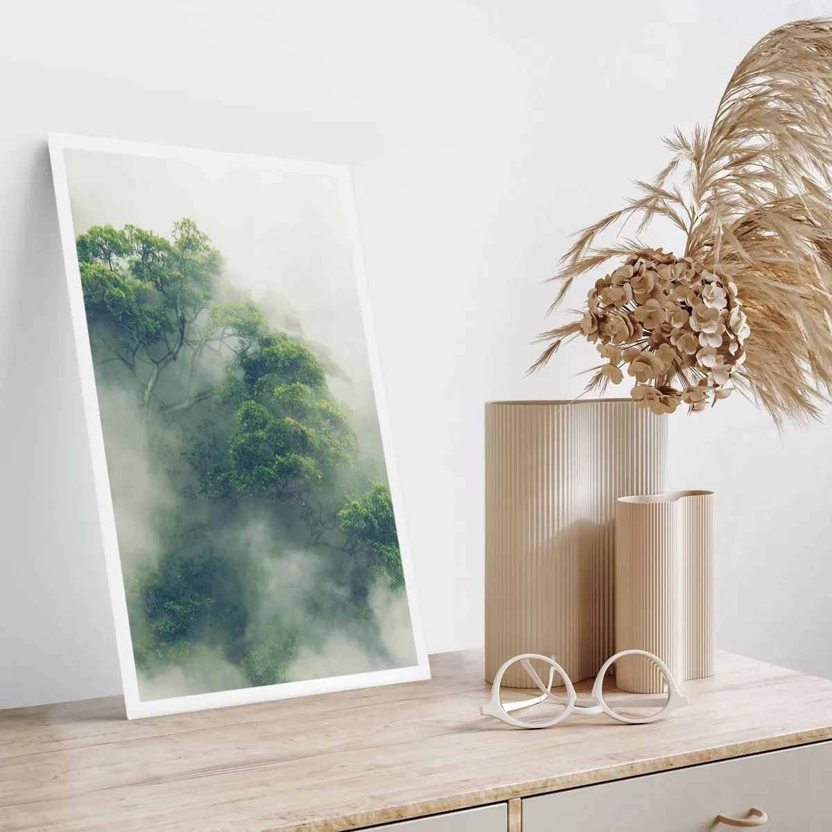 Pôster - Envolto em neblina - 40x50 cm