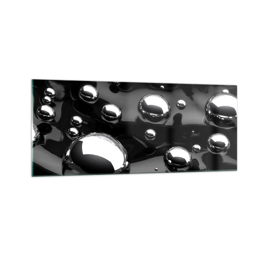 Quadro em vidro - Das profundezas negras - 100x40 cm