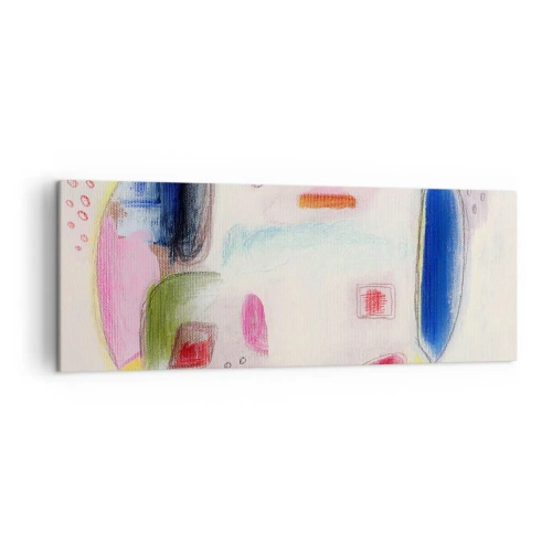 Quadro em tela - Mais convexo do que côncavo ou plano - 140x50 cm