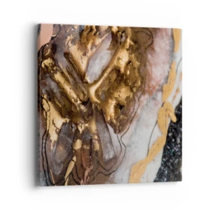 Quadro em tela - O elemento terra - 40x40 cm