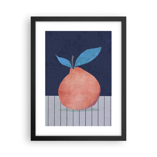 Pôster com moldura preta - Convexidade e plano - 30x40 cm
