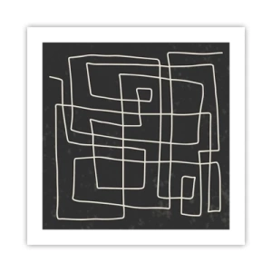 Pôster - Não é tão simples - 50x50 cm