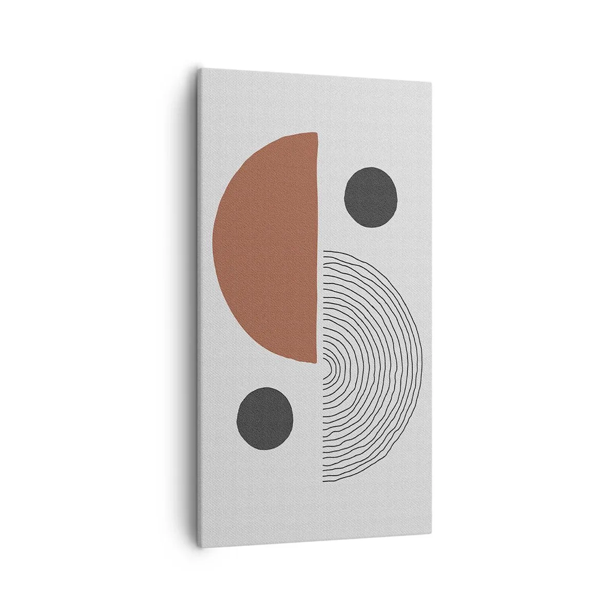 Quadro em tela - Perfeição das rodas - 55x100 cm