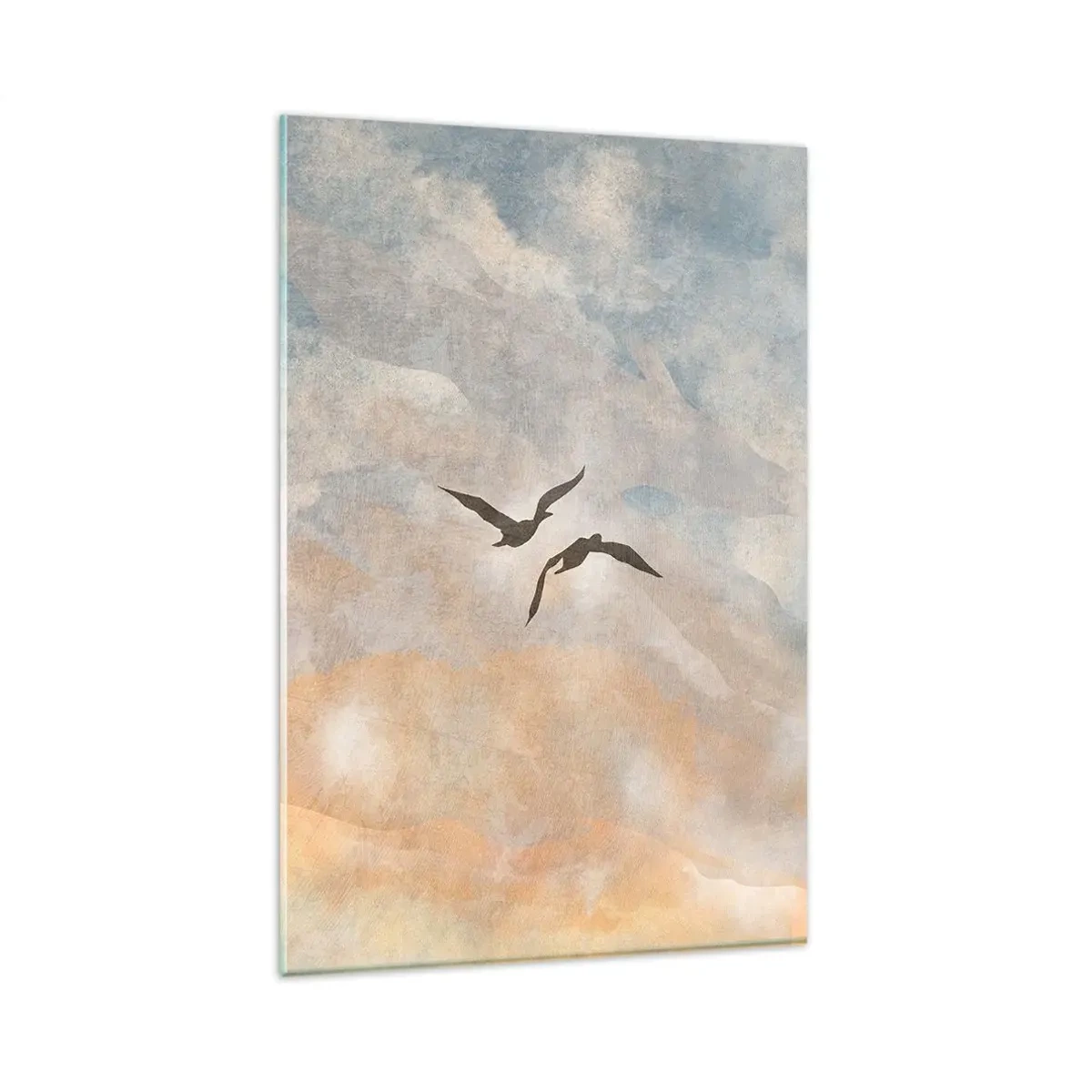 Quadro em vidro - Dança do céu - 80x120 cm