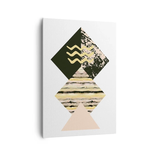 Quadro em tela - Não é tão simples assim - 70x100 cm