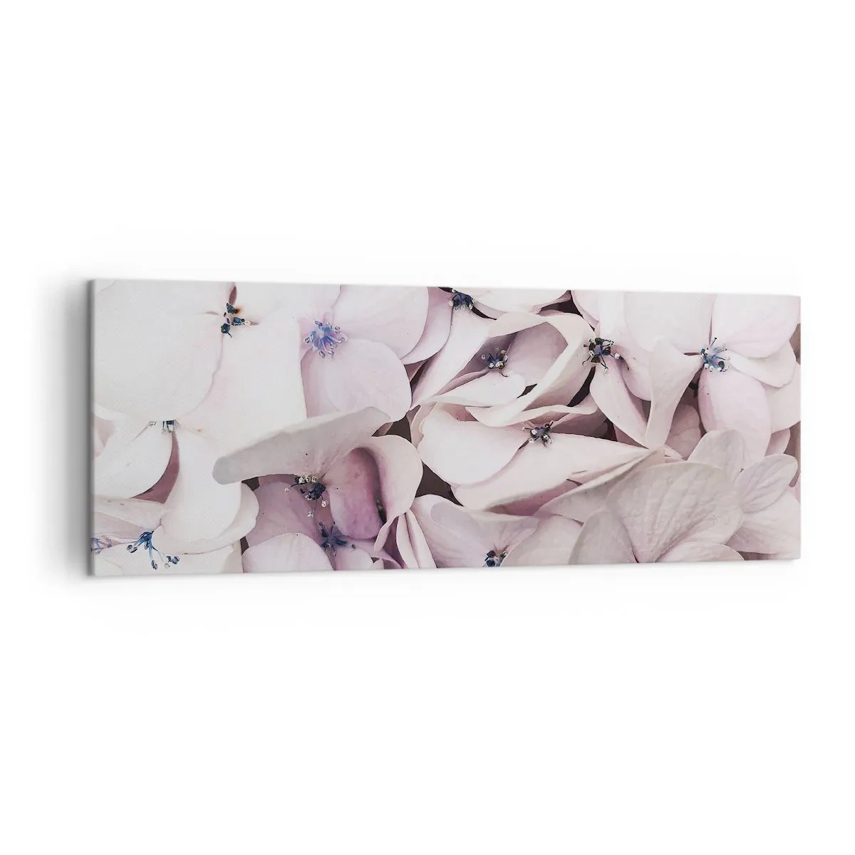 Quadro em tela - Em uma inundação de flores - 140x50 cm