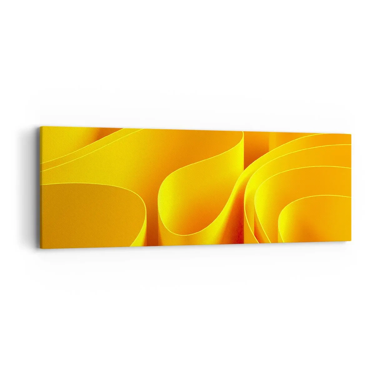 Quadro em tela - Como as ondas do sol - 90x30 cm