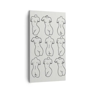 Quadro em tela - Apenas Vênus - 45x80 cm