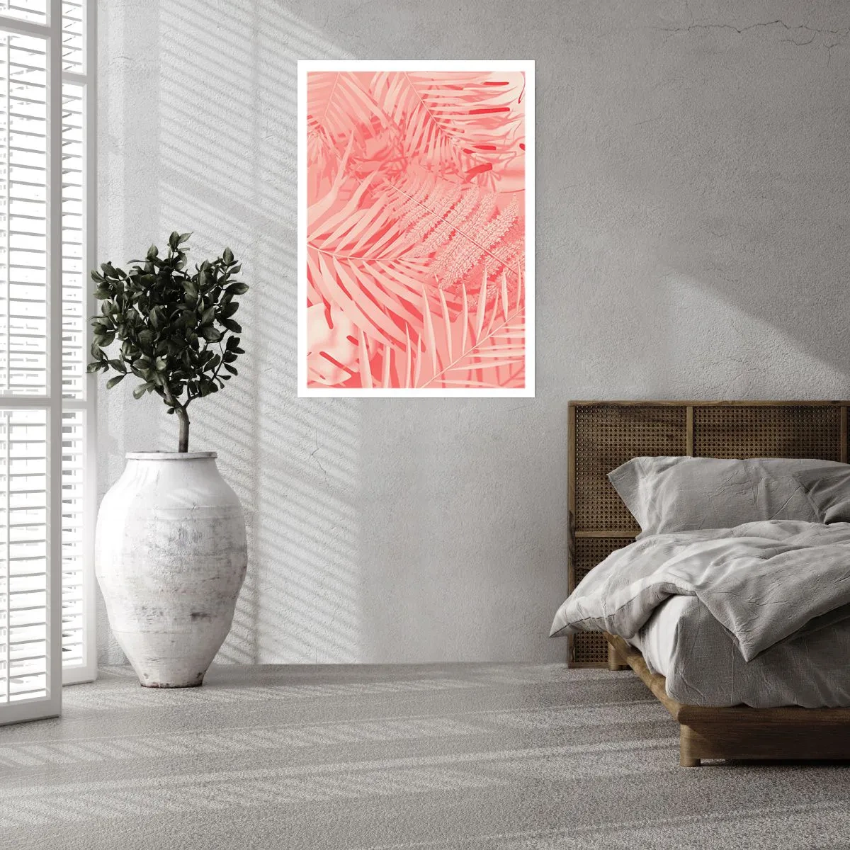Pôster - Conceito cor-de-rosa - 50x70 cm