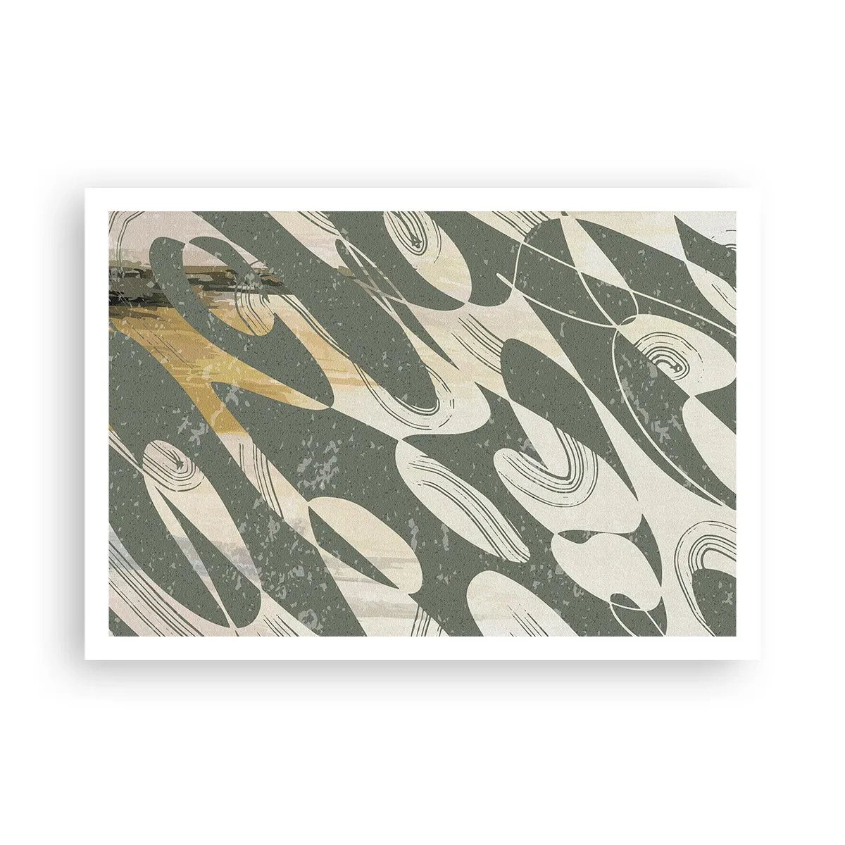 Pôster - Abstração rítmica - 100x70 cm