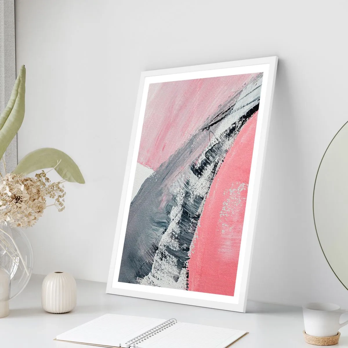 Pôster em moldura branca - Composição à medida - 30x40 cm