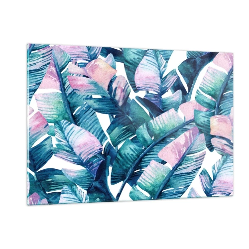 Quadro em vidro - Em um bananeiro - 120x80 cm