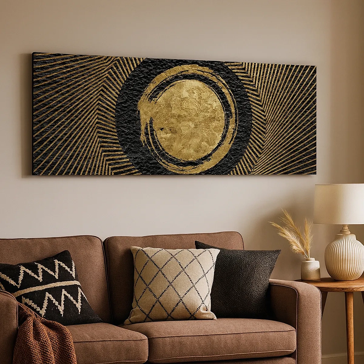 Quadro em tela - Composição glamourosa - 30x30 cm