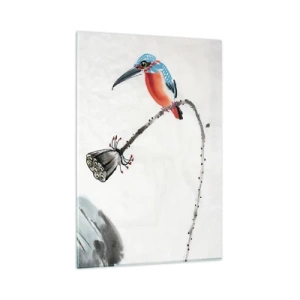 Quadro em vidro - A vida do prado - 80x120 cm