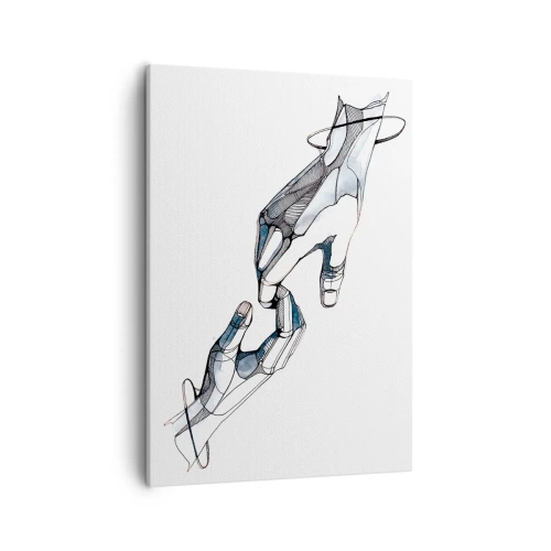 Quadro em tela - Um bom gesto - 50x70 cm