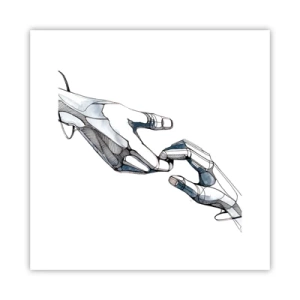 Pôster - Um bom gesto - 30x30 cm