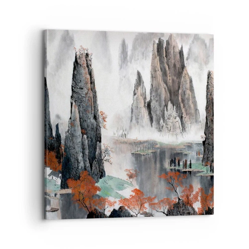 Quadro em tela - Poderosos guardiões  - 70x70 cm