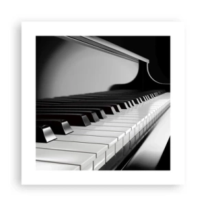 Pôster - Harmonia de formas e cores - 40x40 cm