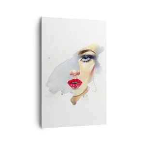 Quadro em tela - Reflexão numa gota de água - 80x120 cm