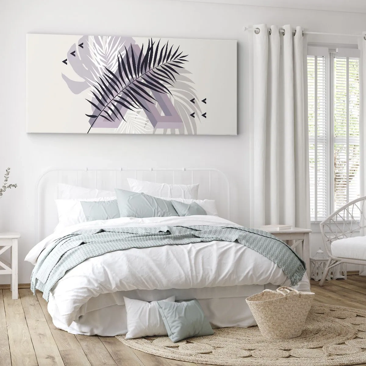 Quadro em tela - A sombra de uma sombra - 140x50 cm