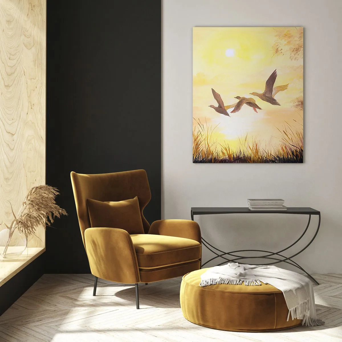 Quadro em vidro - O início de uma longa viagem - 50x70 cm