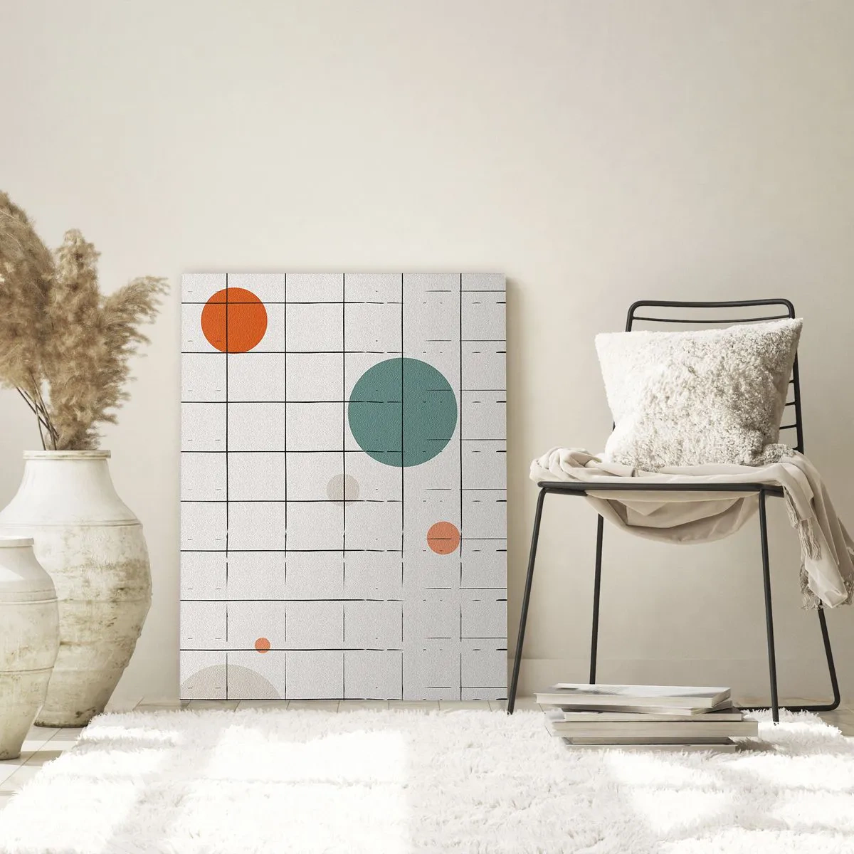 Quadro em vidro - Encurralado. Nós ou eles? - 80x120 cm