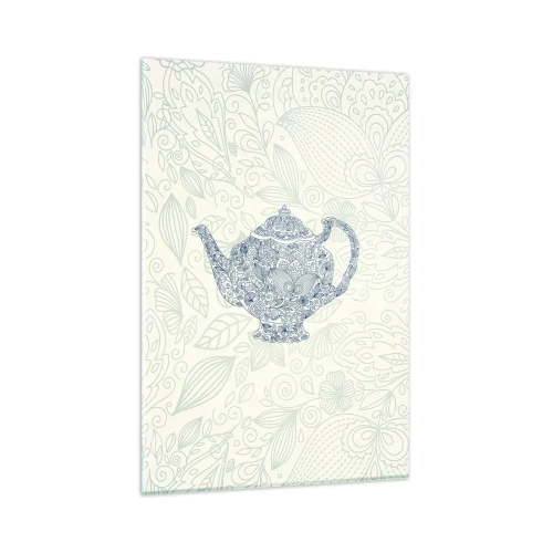 Quadro em vidro - Chás de charme - 80x120 cm