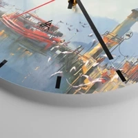 Mostrador com traços