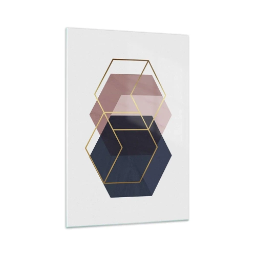 Quadro em vidro - O poder da simplicidade - 70x100 cm