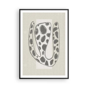 Pôster com moldura preta - Uma criatura estranha - 70x100 cm