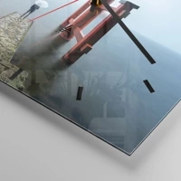 Mostrador com traços