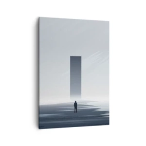 Quadro em tela - Oportunidade ou ameaça? - 50x70 cm