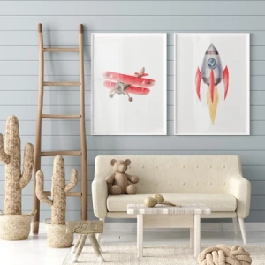 Dream of flying - Inspiração para um quarto infantil