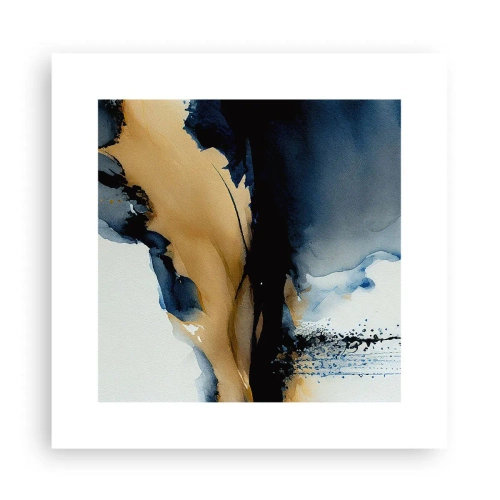 Pôster - Atrás da cortina - 30x30 cm
