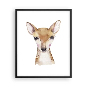 Pôster com moldura preta - A Natureza da Inocência - 40x50 cm