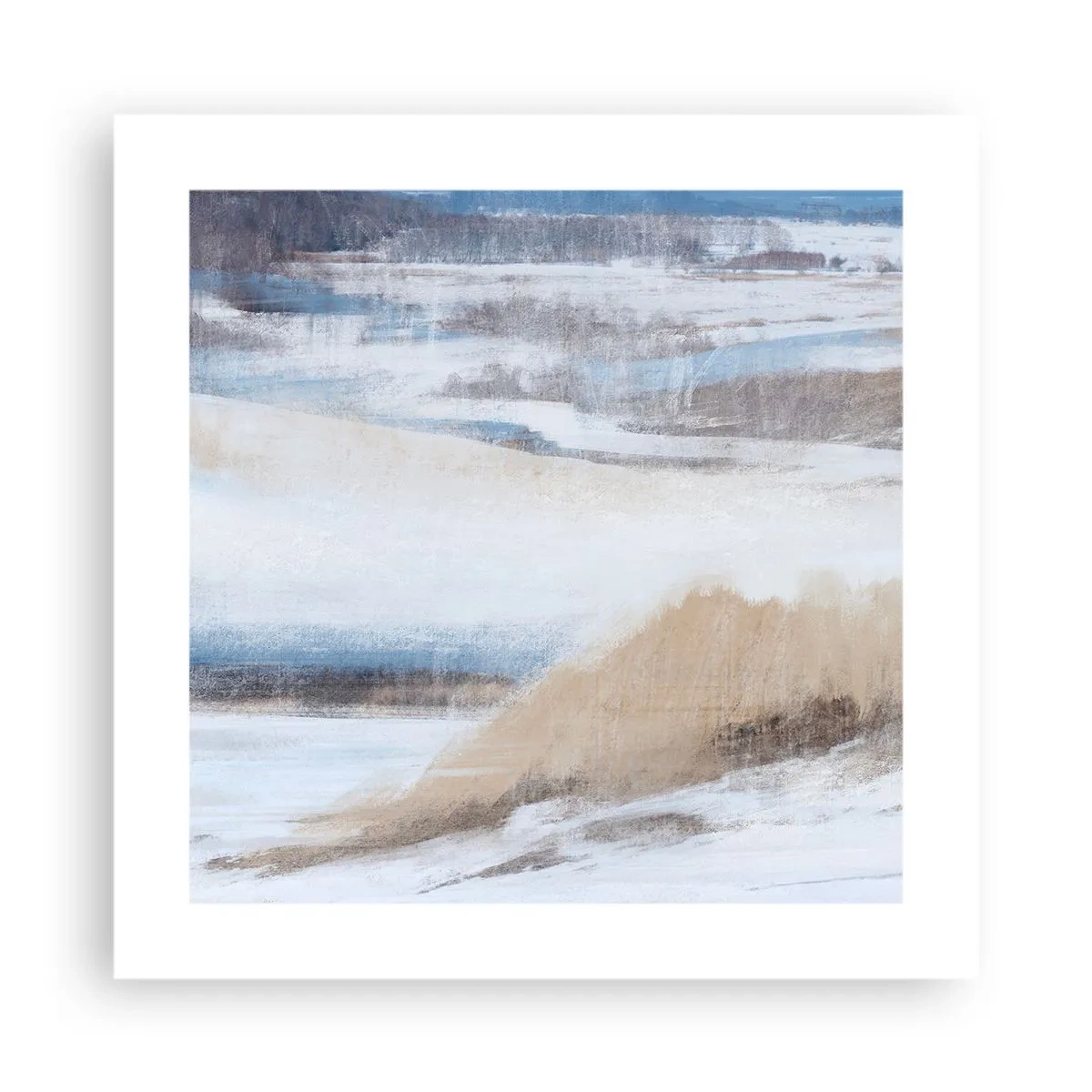 Pôster - Composição de inverno - 40x40 cm