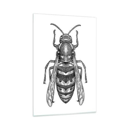 Quadro em vidro - De um planeta de insetos - 80x120 cm