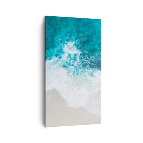 Quadro em tela - Carícia natural - 45x80 cm