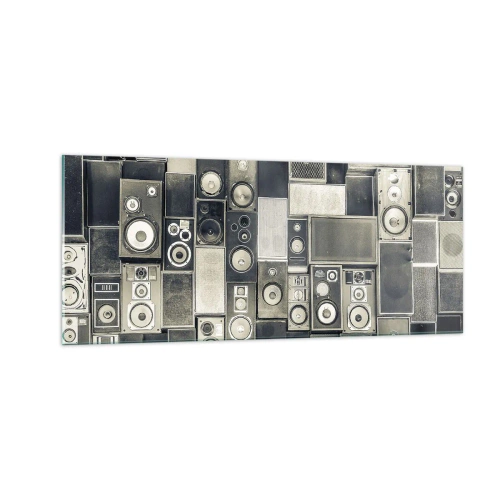 Quadro em vidro - Está tudo bem - 100x40 cm