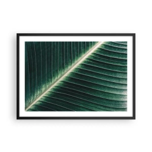 Pôster com moldura preta - O ritmo da natureza - 70x50 cm