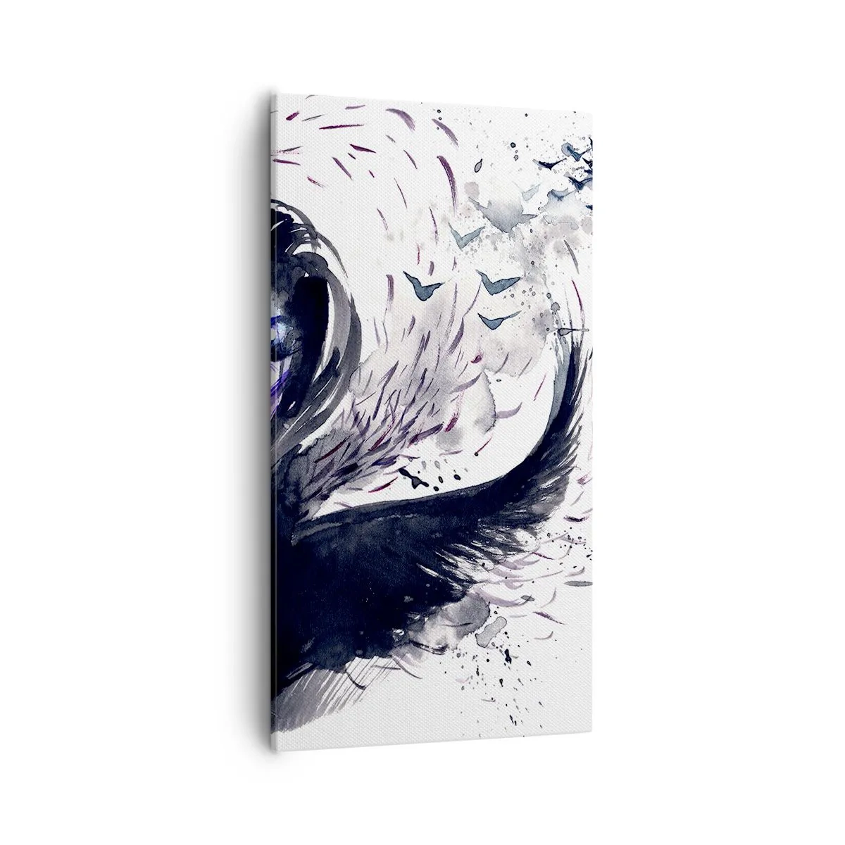 Quadro em tela - Demoníaca e linda - 55x100 cm