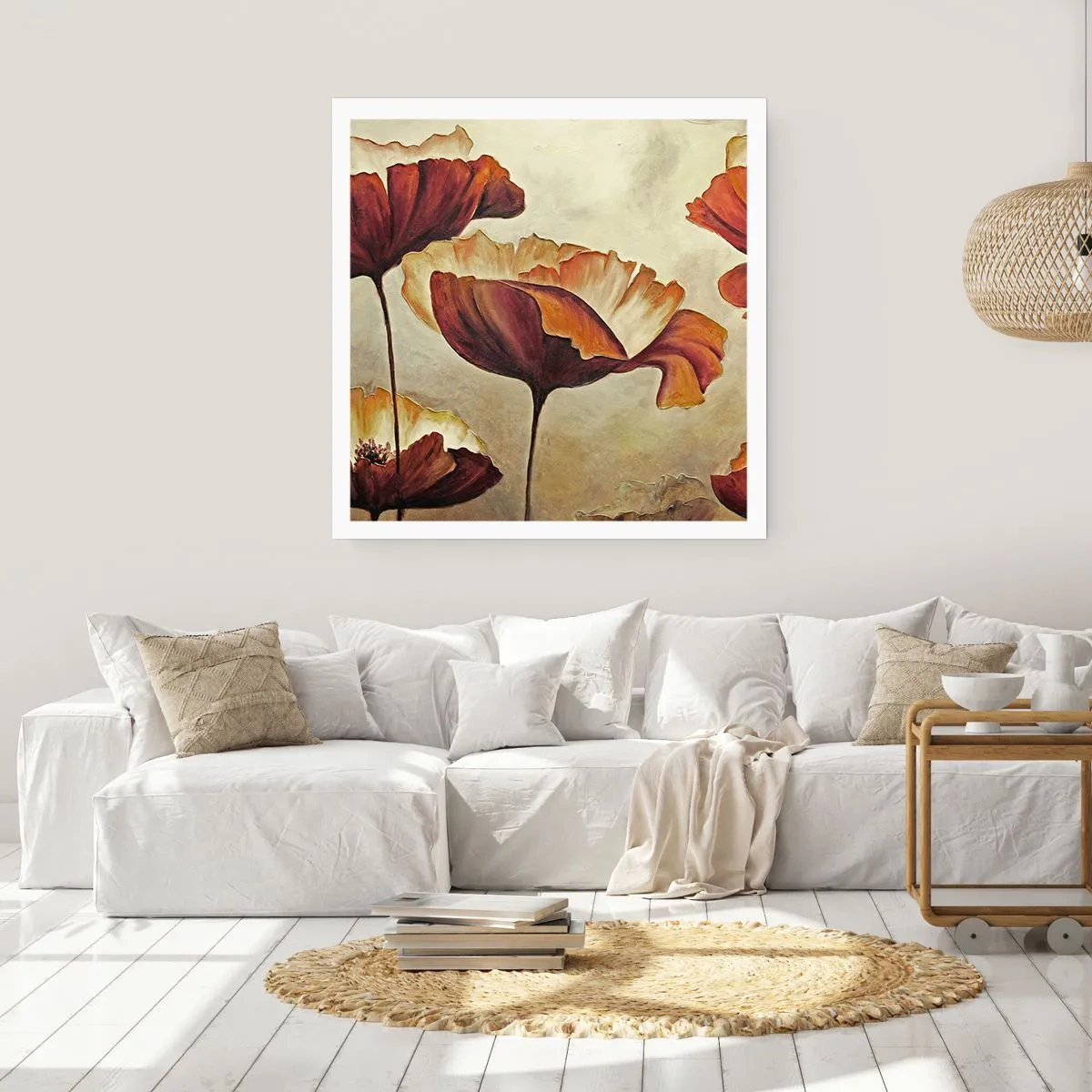 Pôster - Prados e pradarias - 60x60 cm