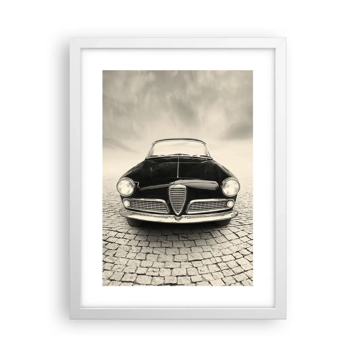 Pôster em moldura branca - E como não me amar? - 30x40 cm