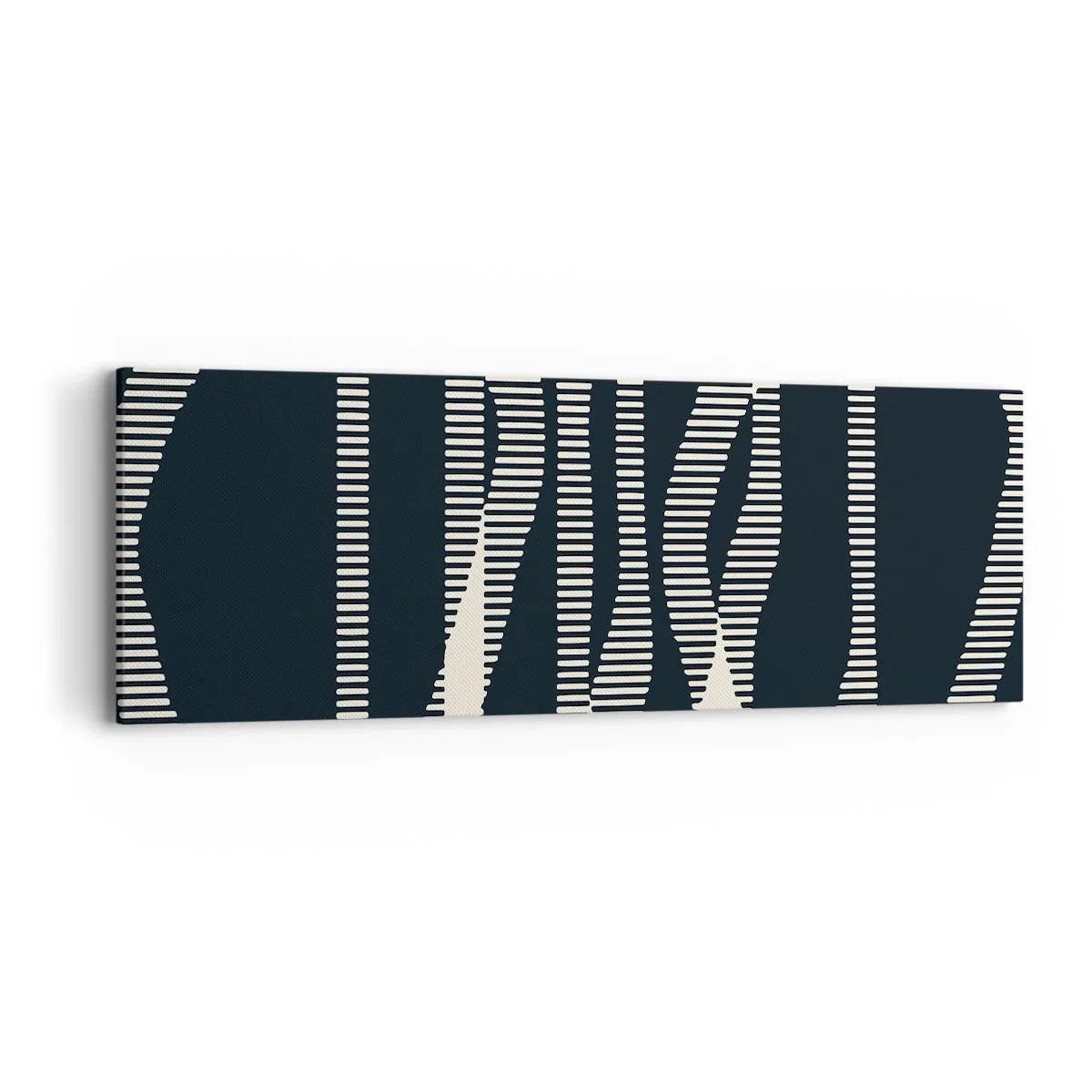 Quadro em tela - Uma tentativa de quebrar a escuridão - 90x30 cm