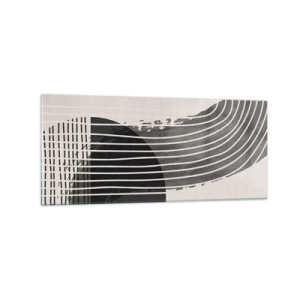 Quadro em vidro - Ida e volta - 120x50 cm