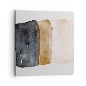 Quadro em tela - Composição das cores da terra - 70x70 cm