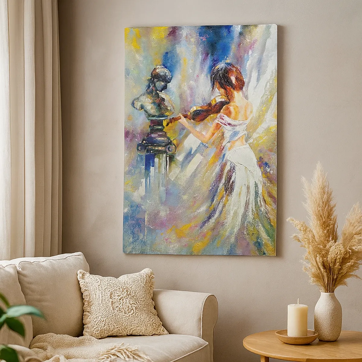 Quadro em tela - Ożywić uczuciem - 50x70 cm