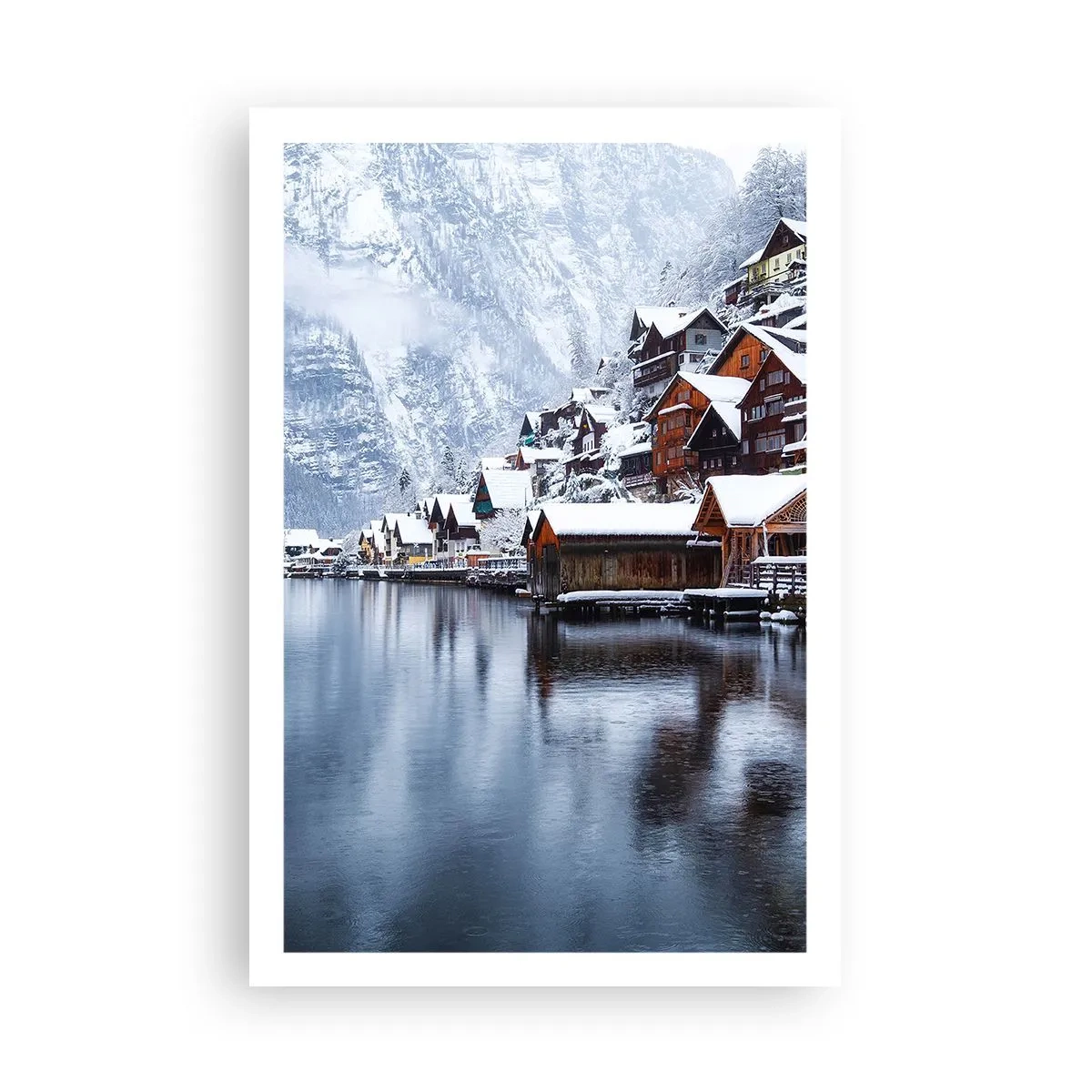 Pôster - Na decoração de inverno - 61x91 cm