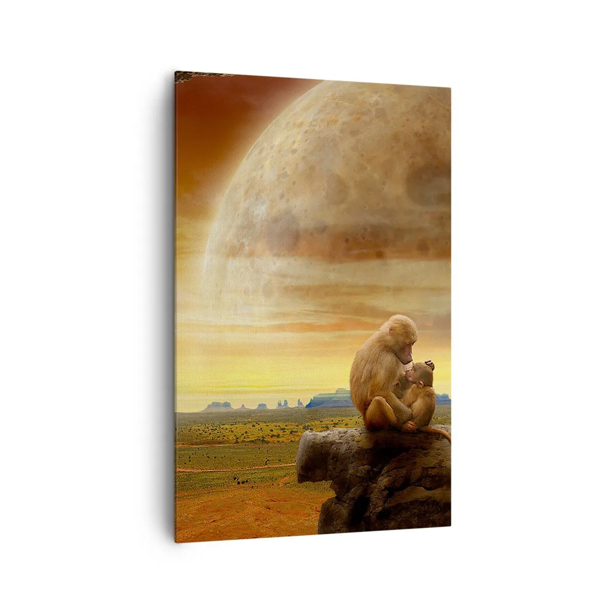 Quadro em tela - O amor é o mesmo em todos os lugares - 80x120 cm